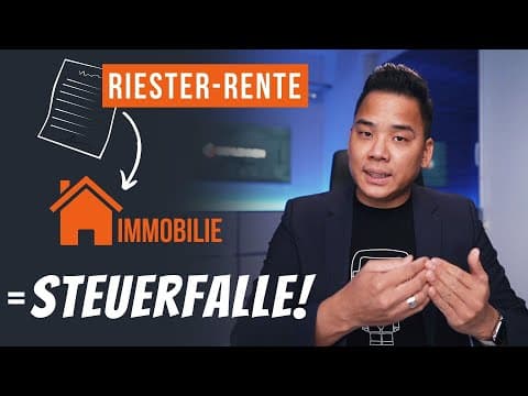 Vorschaubild: Geld 💰 aus Riestervertrag für Immobilie entnehmen | BÖSES ERWACHEN