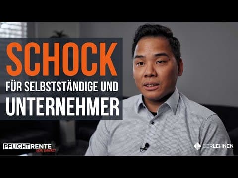 Vorschaubild: Rentenversicherungspflicht für Selbstständige! Teaser zum Infomeeting in Hagen