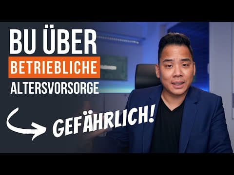 Vorschaubild: BU als Direktversicherung (BAV) 🚨 - gefährlich!