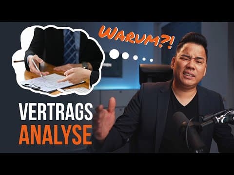 Vorschaubild: Live Vertrags-Analyse 😱… Deb***a Rentenversicherung - Schlecht beraten?