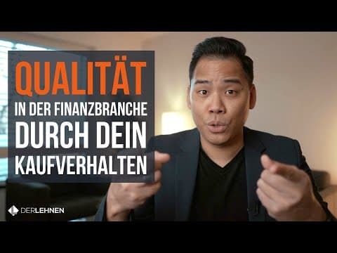 Vorschaubild: Gute Beratung und Produkte in der Finanzbranche | DU BESTIMMST DURCH DEIN VERHALTEN