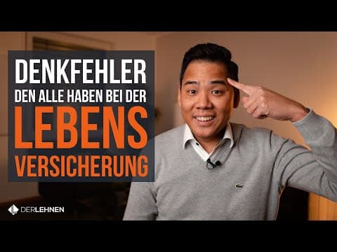 Vorschaubild: Lohnt sich eine alte Lebensversicherung noch? | Riesen-DENKFEHLER bei der Überlegung