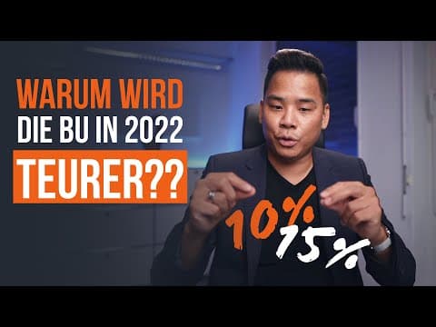 Vorschaubild: Warum wird die BU teurer?! | Ab 2022 zahlst du mehrere Tausend Euro mehr!