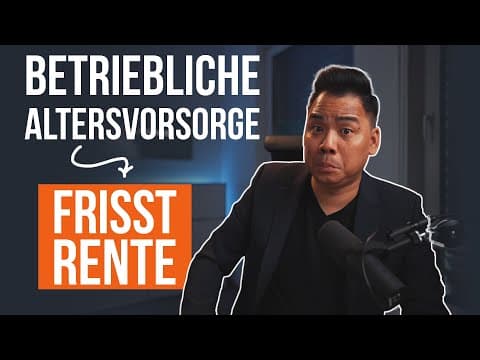 Vorschaubild: WENIGER Rente durch Betriebliche Altersvorsorge?! Lohnt sich die Betriebsrente? 😮