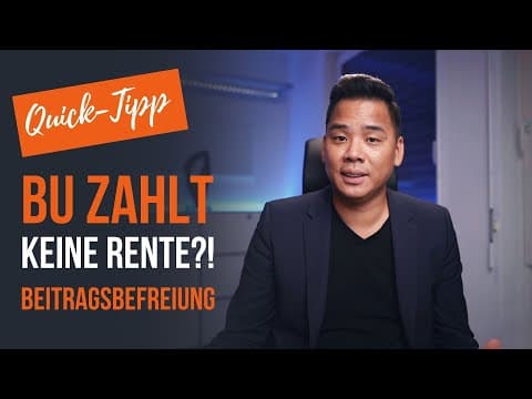 Vorschaubild: Was ist eine BU Beitragsbefreiung? | QUICKTIPP