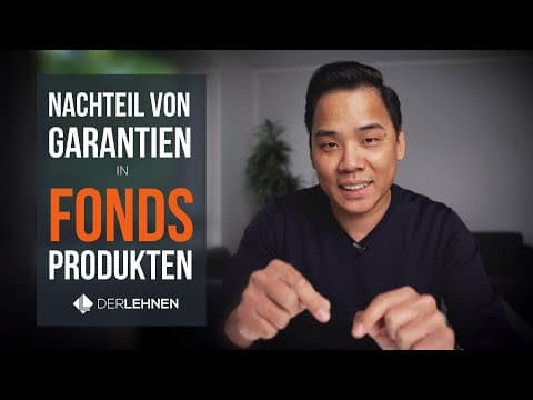 Vorschaubild: Nachteil von Garantien in Fondsprodukten (z.B. Riester Fondssparplan DWS, Fairriester, Deka, Union)