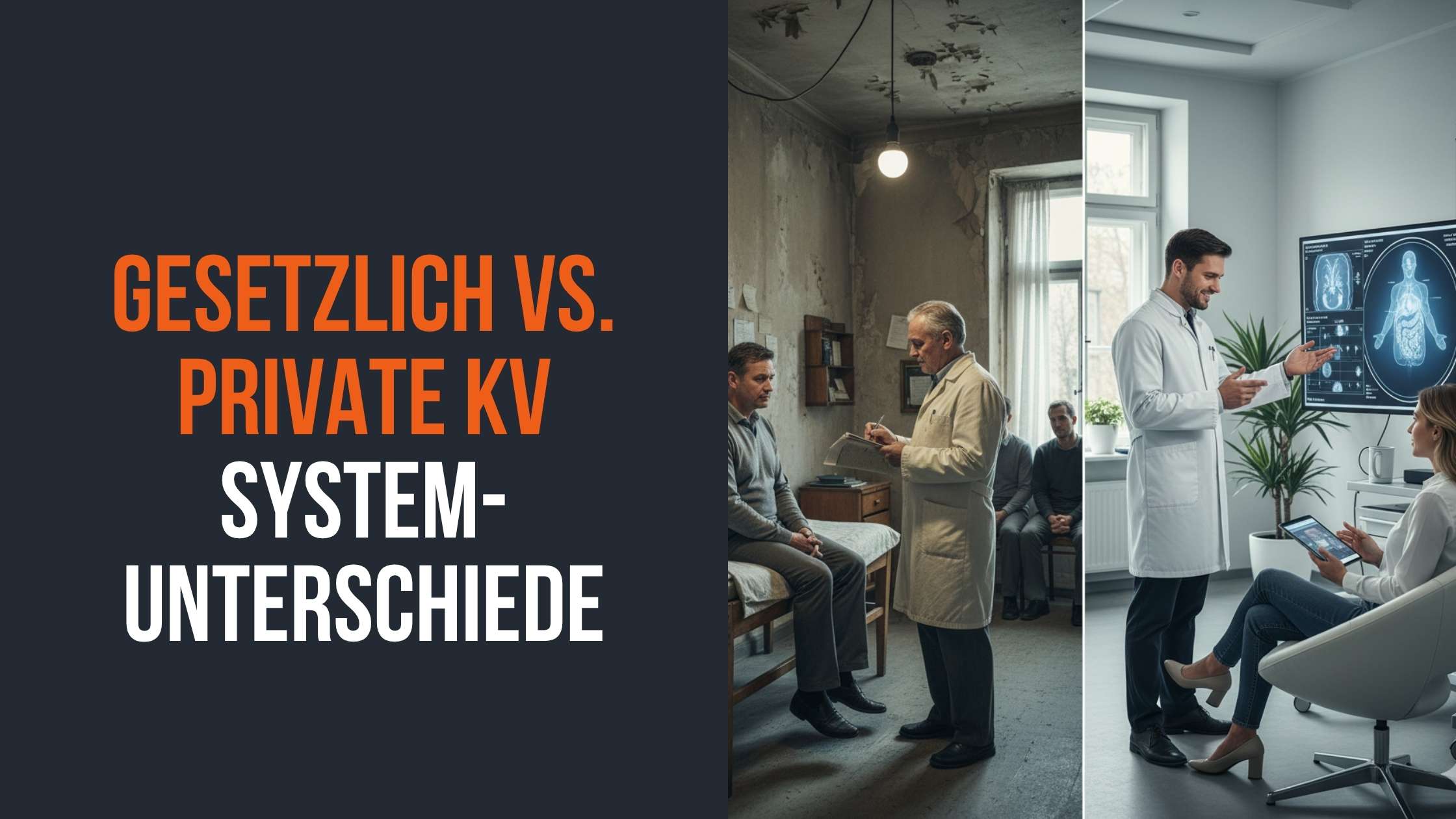 GKV vs PKV - überzogene Darstellung zweier unterschiedlicher Systeme
